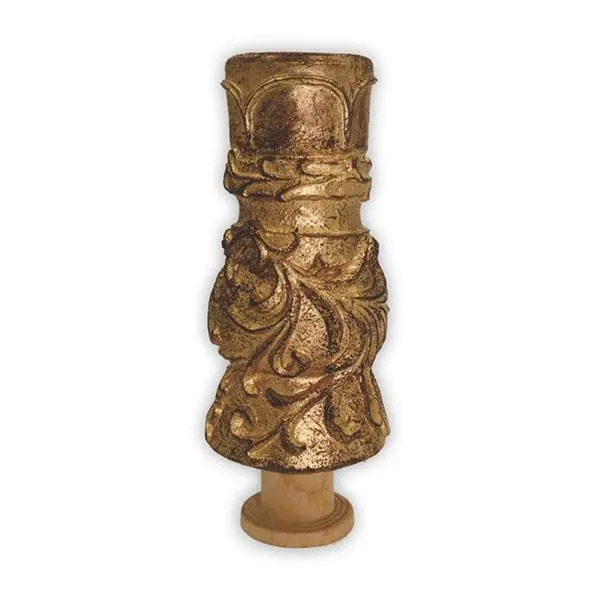 Large Gold Leaf Toggle Fastener – 13.5 Cm By Sullivan'S 1
