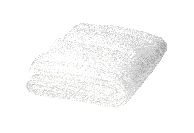 Len Lightweight Cot Duvet In Pure White – 110X125 Cm Infant Bedding 1