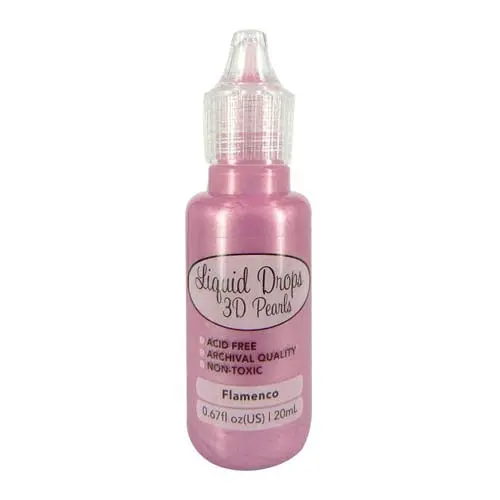 Liquid Drops 3D Pearl Embellishment Paint – 20Ml Bottle 3