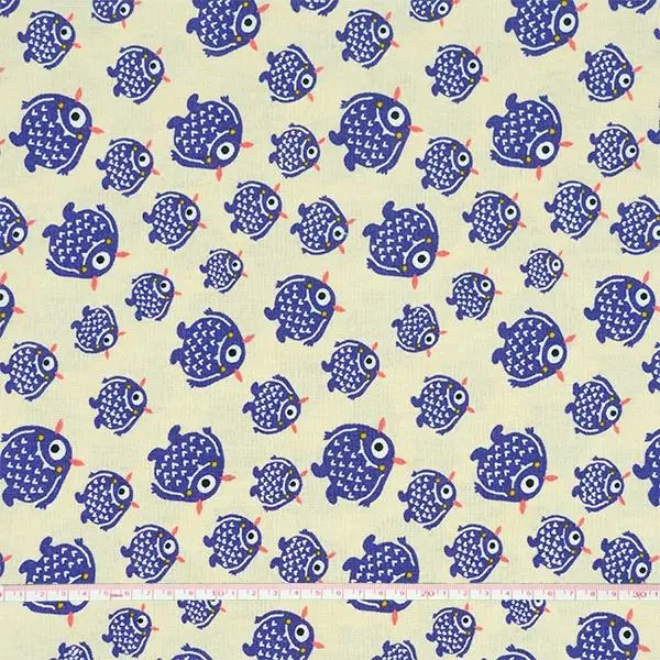 Little Monsters Purple Printed Fabric – 112Cm Width 1