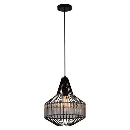 Loren 320Mm Black Pendant Lamp – P957 1