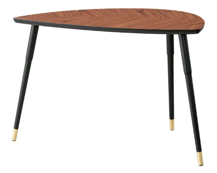 Lövbacken Wooden Side Table – Medium Brown Finish, 77X39 Cm 1