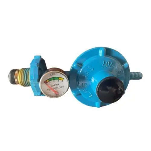 Lpg Gas Pressure Regulator With Built-In Gauge – Gm-02 Model 1
