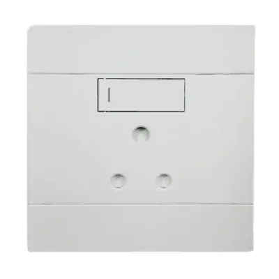 Major Tech 2Vw221 4-Gang 4-Module 16A Socket Outlet – White Surface Mount 1