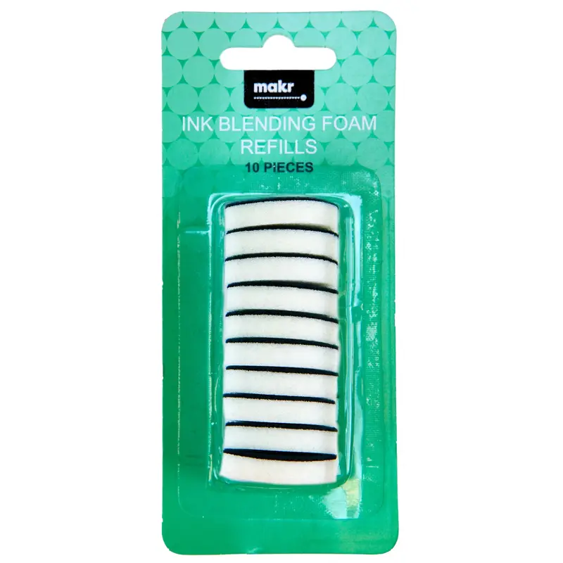 Makr Ink Blending Foam Refills – 10-Pack Replacement Pads 1