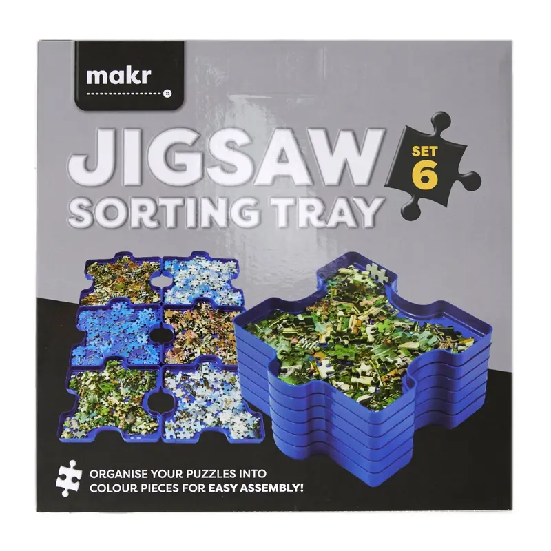 Makr Jigsaw Puzzle Sorting Tray For Kids 1