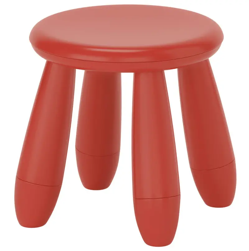 Mammut All-Purpose Kids’ Stool – Durable Red Design For Indoor Or Outdoor Use 1