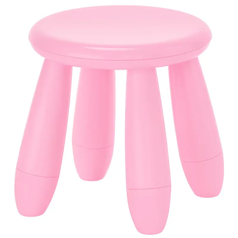 Mammut Indoor/Outdoor Child Stool – Pink Durable Design For Play & Learning 1