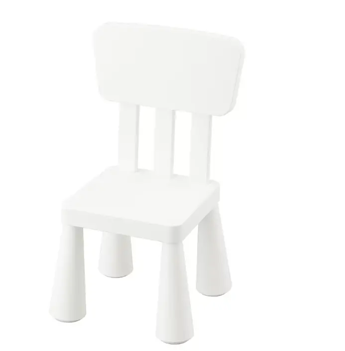 Mammut White Children’S Chair – Durable Indoor & Outdoor Design 1