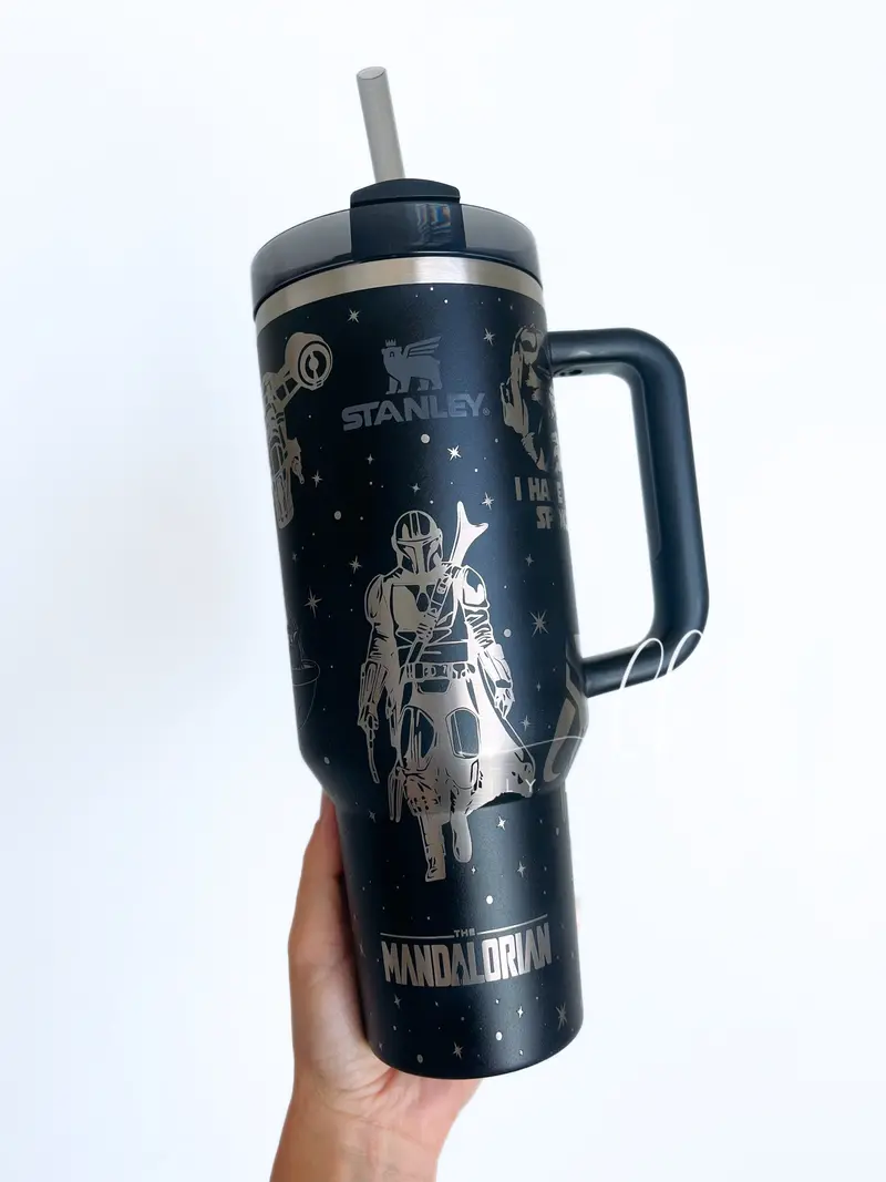 Mandalorian (Mando) Stanley Tumbler – Star Wars Inspired 1