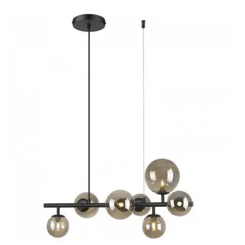 Matt Black Metal Pendant Light – Minimalist Design (Pen471/7) 1