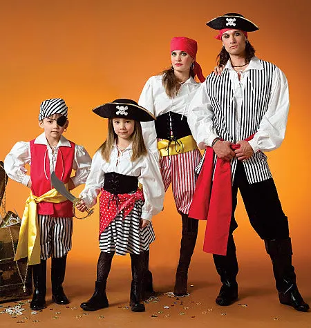 Mccall'S M4952: Multi-Size Costume Pattern For Adults, Teens & Kids 1