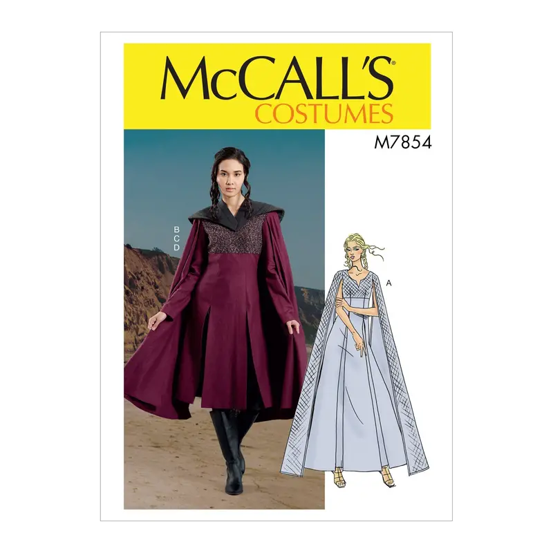 Mccall'S M7854 Misses' Seasonal Or Event-Based Costume Pattern 1