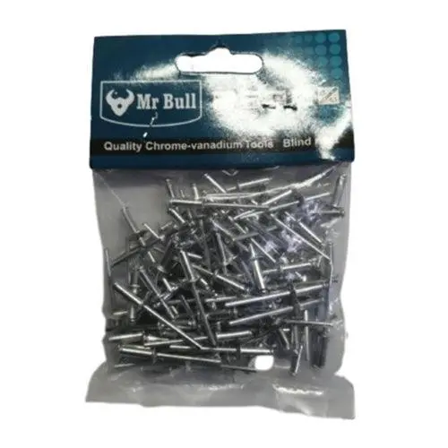 Mr Bull 4X10Mm Blind Rivets – 50-Piece Assortment 1