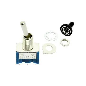 Mts-2 Toggle Switch – 250V, 3A, 6-Pin Panel Mount 1