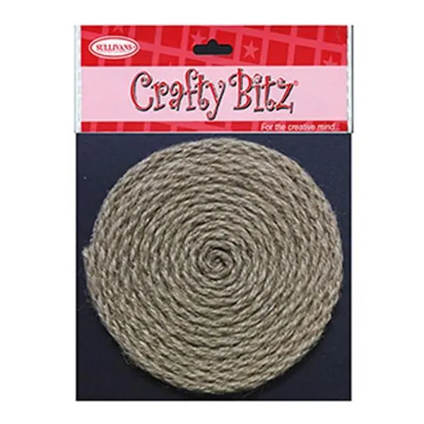 Natural Jute Trim By Crafty Bitz – 9Cm Width For Rustic Decor 1