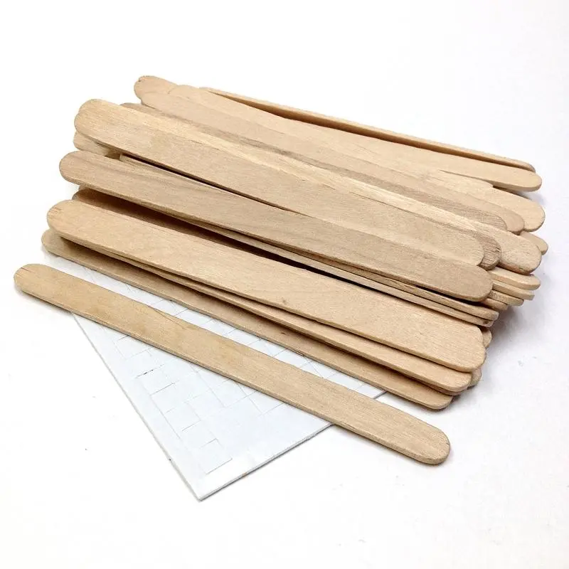 Natural Wooden Craft Sticks – 1000-Piece Bulk Pack, Arbee 1
