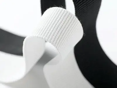 Non-Roll Black Elastic Band – 25Mm Width, Flexible Fit 1