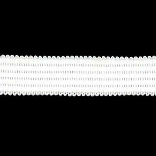 Non-Roll Elastic Band – 8Mm Width, White – Sullivan'S Garment Trimming 1
