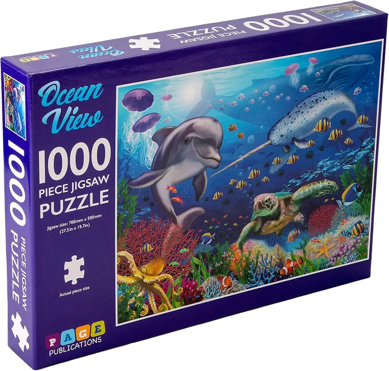 Ocean View: 1000-Piece Coastal Panorama Jigsaw Puzzle 1