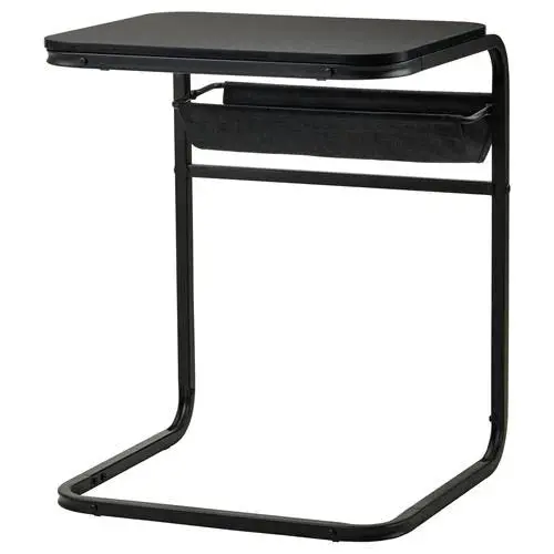 Olseröd Black And Dark Grey Side Table – 53X50 Cm Compact Design 1