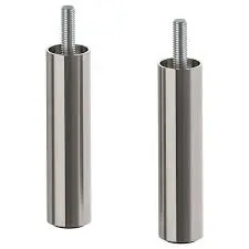 Osarp Stainless Steel Effect Cabinet Legs – Set Of 2 (10 Cm) 1