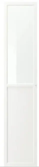 Oxberg Sliding Panel Door – White, 40X192 Cm For Wardrobes Or Cabinets 1