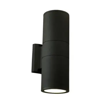 Pair Of E27 Up-And-Down Wall Lights – Matte Black Finish (L132) 1