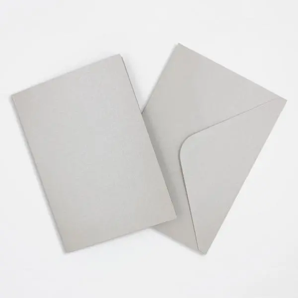Paper Xtra Pearlized Silver Card Kit – 4-Piece Premium Craft Cardstock Set 1
