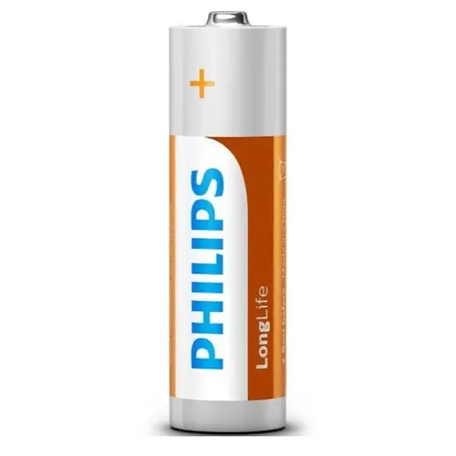 Philips Longlife Zinc Aaa Batteries – 1.5V, Single Pack (Clearance) 1