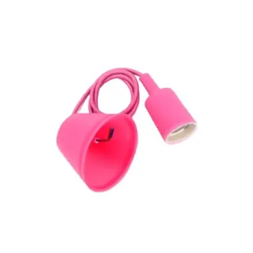 Pink E27 Pendant Light Holder – Ht-Be27 Model 1