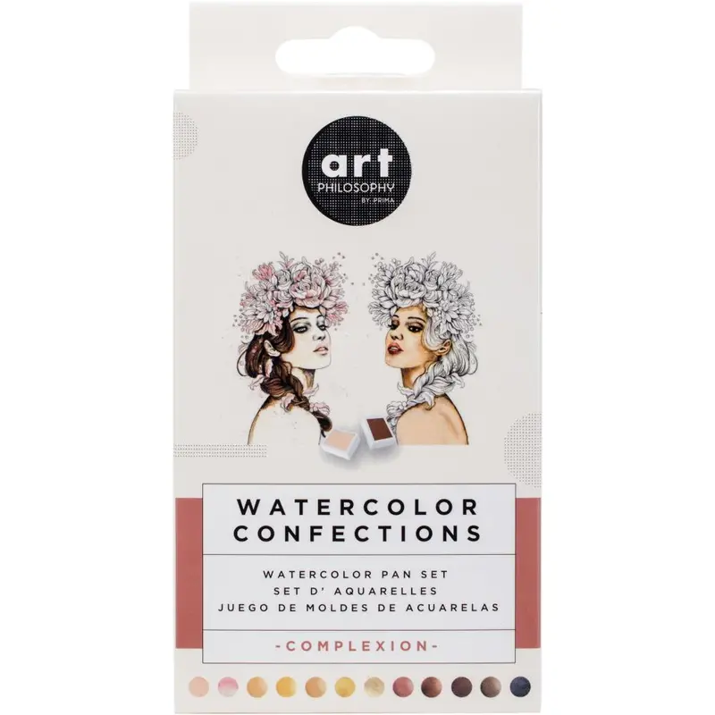 Prima Watercolor Confections – 12-Pan Portable Watercolor Set 1