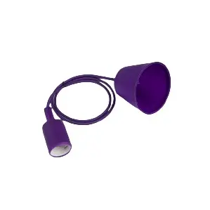 Purple E27 Pendant Light Holder – Ht-Be27 Model 1