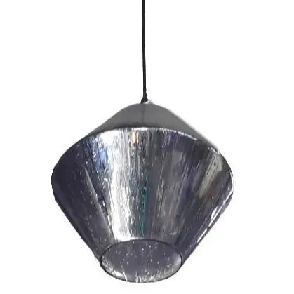 Raindrop-Finish Glass Ceiling Lamp – Modern Pendant Lighting Fixture 1