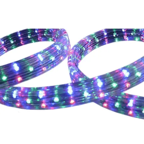 Rgb 12V 4-Wire Flat Led Rope Light – 2-Meter Flexible Strip Lighting 1