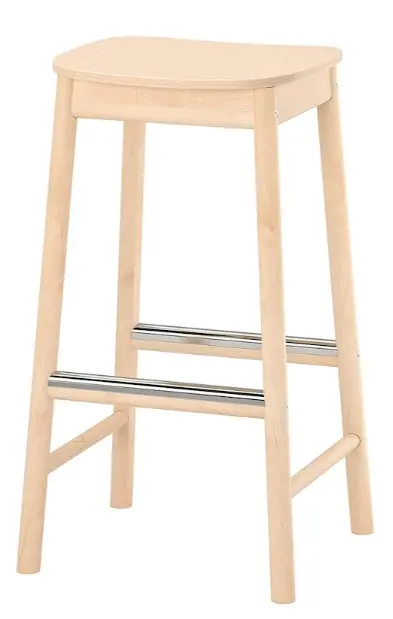 Rönninge Birch Bar Stool – 75 Cm Counter-Height Seat 1
