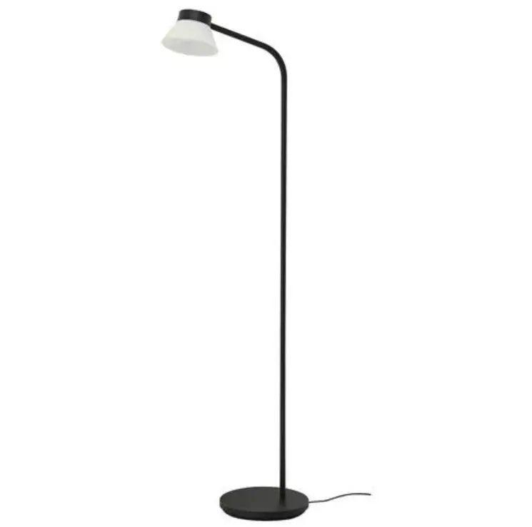 Sambord Black-And-White Floor Or Reading Lamp – Dual-Function Adjustable Standing Lamp 1