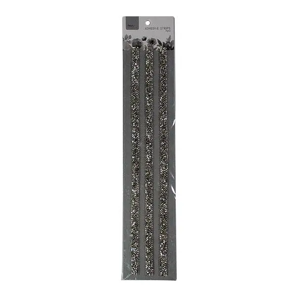 Silver Adhesive Bridal Tape Strips – Festive Wedding Craft Pack (3 Pieces) 1