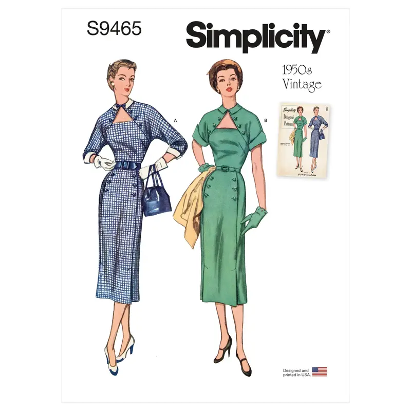 Simplicity S9465 Misses’ Versatile Dress Pattern 1