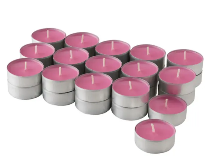 Sinnlig Scented Tealight Candle – Bright Pink Cherry Fragrance 1