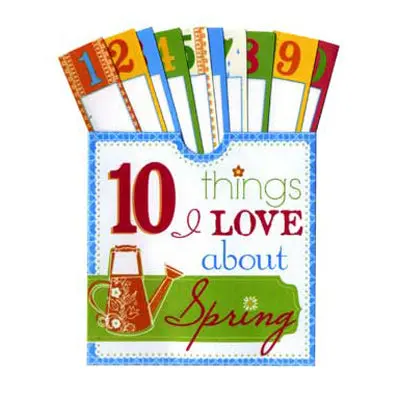 Spring-Inspired Pocket Tag Pack – 10 Decorative Mini Labels 1
