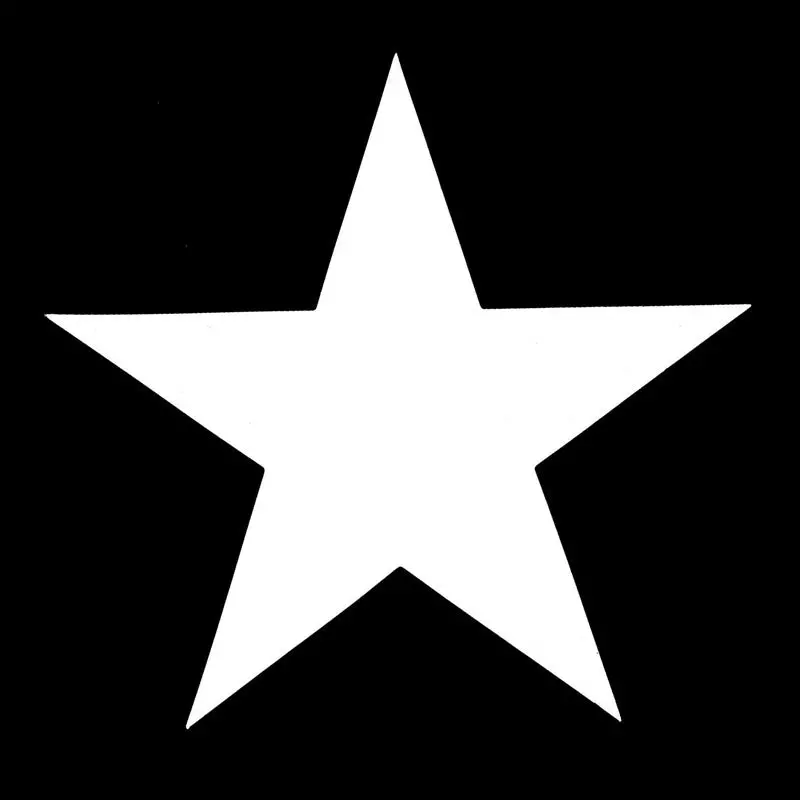 Star-Shaped Paper Cutout – 127 × 135 Mm Decorative Template 1