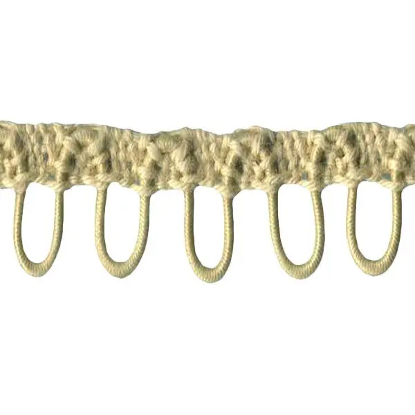 Sullivans 17Mm Beige Elastic Button Looping Cord 1