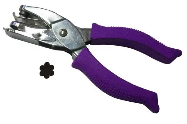 Sullivans 6Mm Flower-Shaped Hand Punch For Paper And Cardstock 1