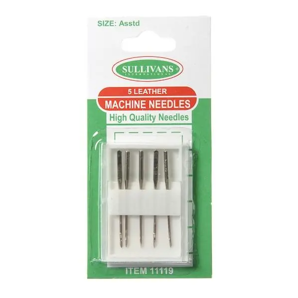 Sullivans Assorted Leather Machine Sewing Needles 1