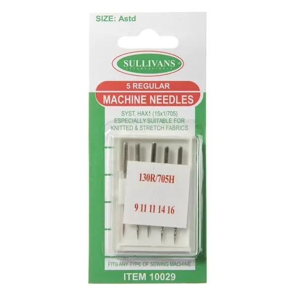 Sullivans Assorted Regular Machine Needles – Universal Sewing Pack 1