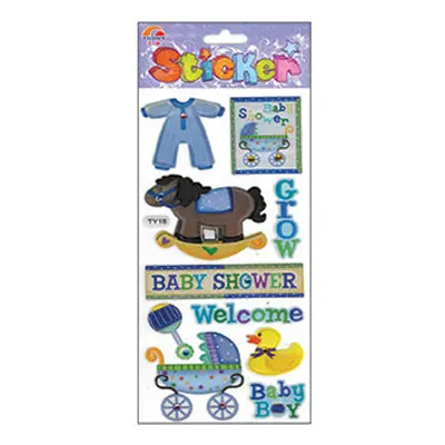 Sullivan'S Baby Shower-Themed Puffy Sticker 1