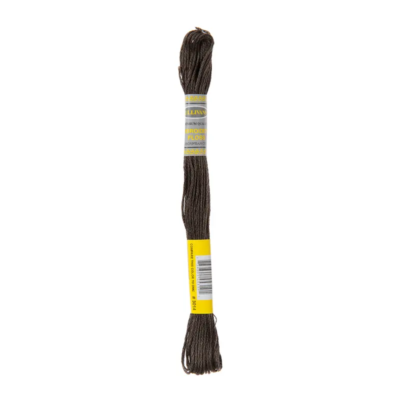 Sullivans Cotton Embroidery Floss – Shade 45319 (Rust Red) 1