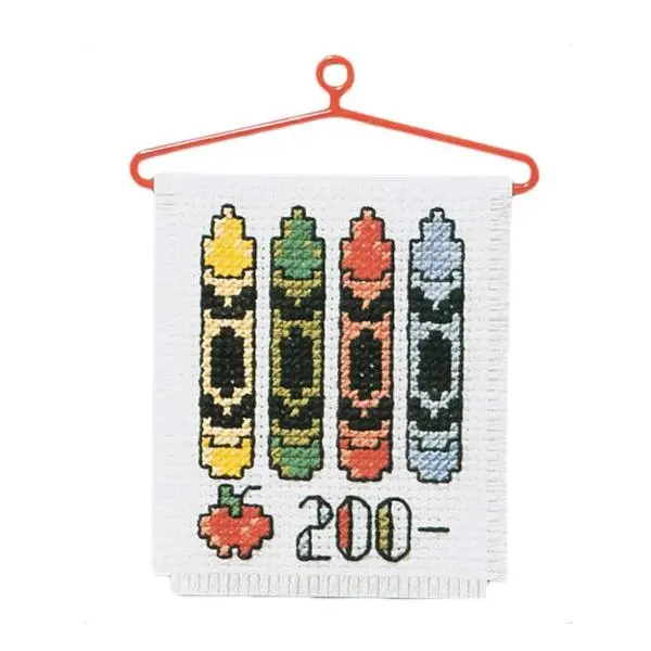 Sullivans Cross-Stitch Crayon Set – Vibrant Colors For Embroidery Marking 1