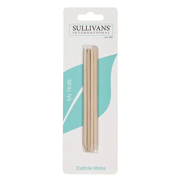 Sullivans Cuticle Sticks – 4-Pack Gentle Nail Care Tools 1